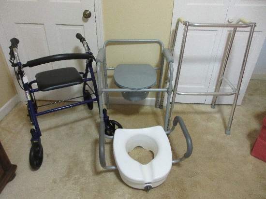 Geriatrics Walker, Drive Walker w/ Seat, Etc.