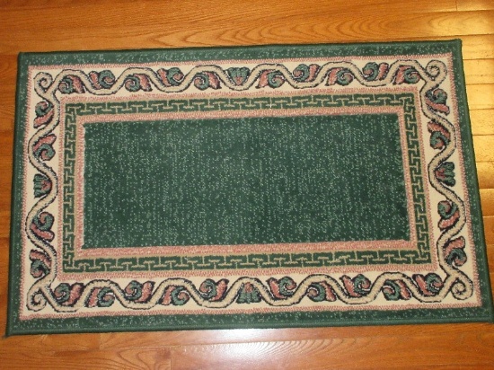Orian Rugs The Best Inca Pattern Emerald Color 100% Olefin Pile Scatter Rug