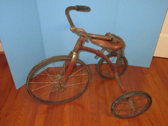 Super Awesome Find! Antique Boy-Byke Tricycle Rayo Quality Ai. Ray Co. Inc.