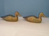 Pair - Solid Brass Duck Figures