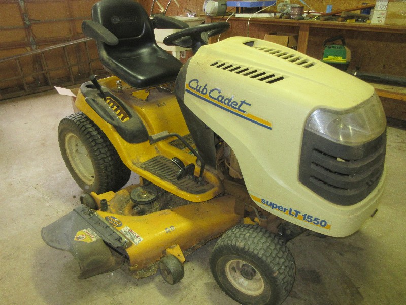Cub Cadet 1500 Series Super LT 1550 Riding Lawn Proxibid