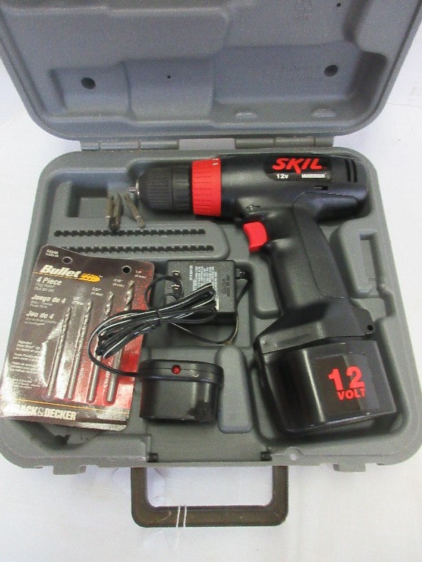 Auctions Skil Volt Drill Shop Skil Cordless Drill Volt Top Sale