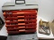 Flambeau 22060 Giant Tackle Box w/ 6 Tray Drawers, Dremel & Accessories, Wood Chisels, Etc.