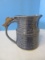 Pottery Pitcher 5 1/2