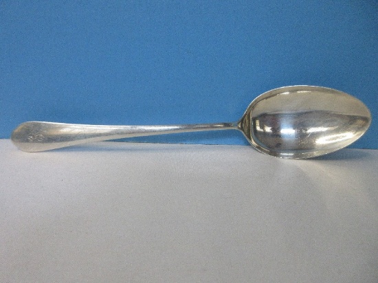 Sterling Silver Serving Table Spoons 8 1/4" Monogram "B"