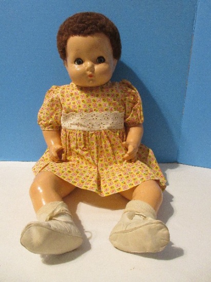 Phenomenal Find "Sweetie Pie" Composition 22" Doll w/ Flirty Eyes An Effanbee Durable Doll