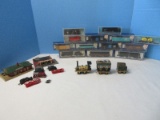 Group 9 Bachmann N-Scale A.T. & S.F. #3283 Locomotive Train Engine/Tender Car