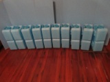 10 Water Brick Emergency Water Storage Stackable Containers Rugged 3.5 Gallon Capacity