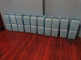 10 Water Brick Emergency Water Storage Stackable Containers Rugged 3.5 Gallon Capacity