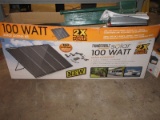 Thunder Bolt Magnum Solar 100 Watt Solar Panel Kit 2x More Power NIB