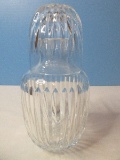 2 Pieces - Gorgeous Crystal Bedside Tumble-Up Carafe & Tumbler