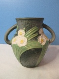 Reproduction Roseville Pottery Jonquil Pattern 7 1/2