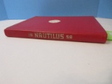 Go Big Red! Vintage Greenville Senior High School 1958 Nautilus Yearbook