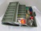 Fishing Lot - Fishing Hooks, Misc. Lures, Twine, Etc. in Tackle Box