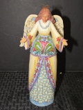 Jim Shore Heartwood Creek Blue Angel For Nativity Figurine © 2007 