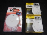 Kiddie Smoke Detector, Two BRK Smoke Alarms