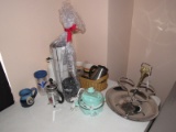 Misc. Lot - Coffee Mugs, Coffee Pots, Broken Eggs Café Stoneware Pitcher, Egg Cooler, Etc.