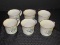 6 Noritake Stoneware Japan Pleasure Pattern Cups