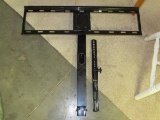 Black Metal Wall Mounted TV Mount