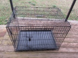 Black Metal Pet Cage