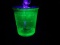 Super Rare Find D&B Uranium Green Depression Glass Beater 4 Cup Measuring