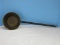 Early Brass Large Dipper Ladle w/ Wrought Iron Hook End Handle