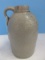 Pottery Jug Handled Bottle Tabaco Spit Glaze