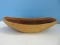 Oblong Wooden Bowl