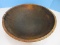 Primitive Early Wooden Bowl w/ Band Design Rim