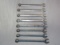 8 Snap-On Tools 12 Point SAE Flank Drive Combination Standard Wrenches