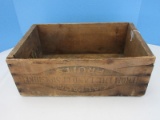 Vintage Wooden Crate Calpack Fruits From The Land Of Sunshine