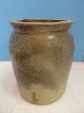 Pottery Crock Storage Vessel Two Tone Glaze