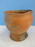 Pottery Footed Bowl Possibly Catawba Native American