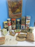 Collection Replica/Old Tins & Burlap Bags Nabisco Saltine Crackers, Cracker Jack