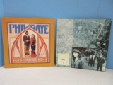 2 Vinyl Record LP Albums Autographed Phil & Gaye 
