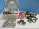 Super Collection Vintage Cookie Cutters, Cake Decorating Tips Biscuit Cutters, Etc.