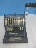 Vintage Paymaster Ribbon Writer Series 8000 Price $438.50 Serial #8N511693