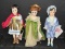 3 Vintage Madame Alexander Dolls Blue Boy 1340, Marc Antony 1310, Lady Hamilton 1338