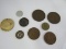 Vintage Coin Lot - 1947 10 Centavos Brazil, 1944 1 Centro, 1939/1938 One Penny Britain