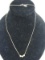 Vintage Necklace w/ Beads Clasp Stamped 1/20DGF 12kt