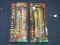 2 Vintage Ready to Fly Complete Model Rocket Sets, Chain Reaction & Sonic Boom