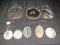 8 Glass Wall/Patio Hanging Décor Press Flowers, Bird Motif, Etc.