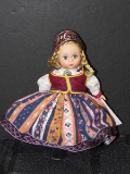 Vintage Madame Alexander Doll 'Latvia' 527 In Original Box
