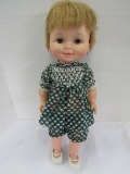 Vintage Deluxe Topper © 1968 Toy Doll Green Cloths