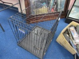 Black Metal Folding Day Crate