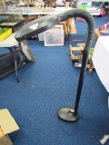 Tall Standing Black Adjustable Work Light