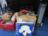 Misc. Lot - Interior Lighting, Hose Pipe, Black & Decker Tools, Parts, Tools, Etc.