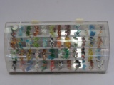 Very Cute Glass Animals Collection in Display Case