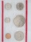 1976-D Uncirculated Coin Set - Dollar, Half Dollar, Quarter, Dime, Five Cents, One Cent