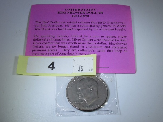 United States Eisenhower Dollar 1972-D